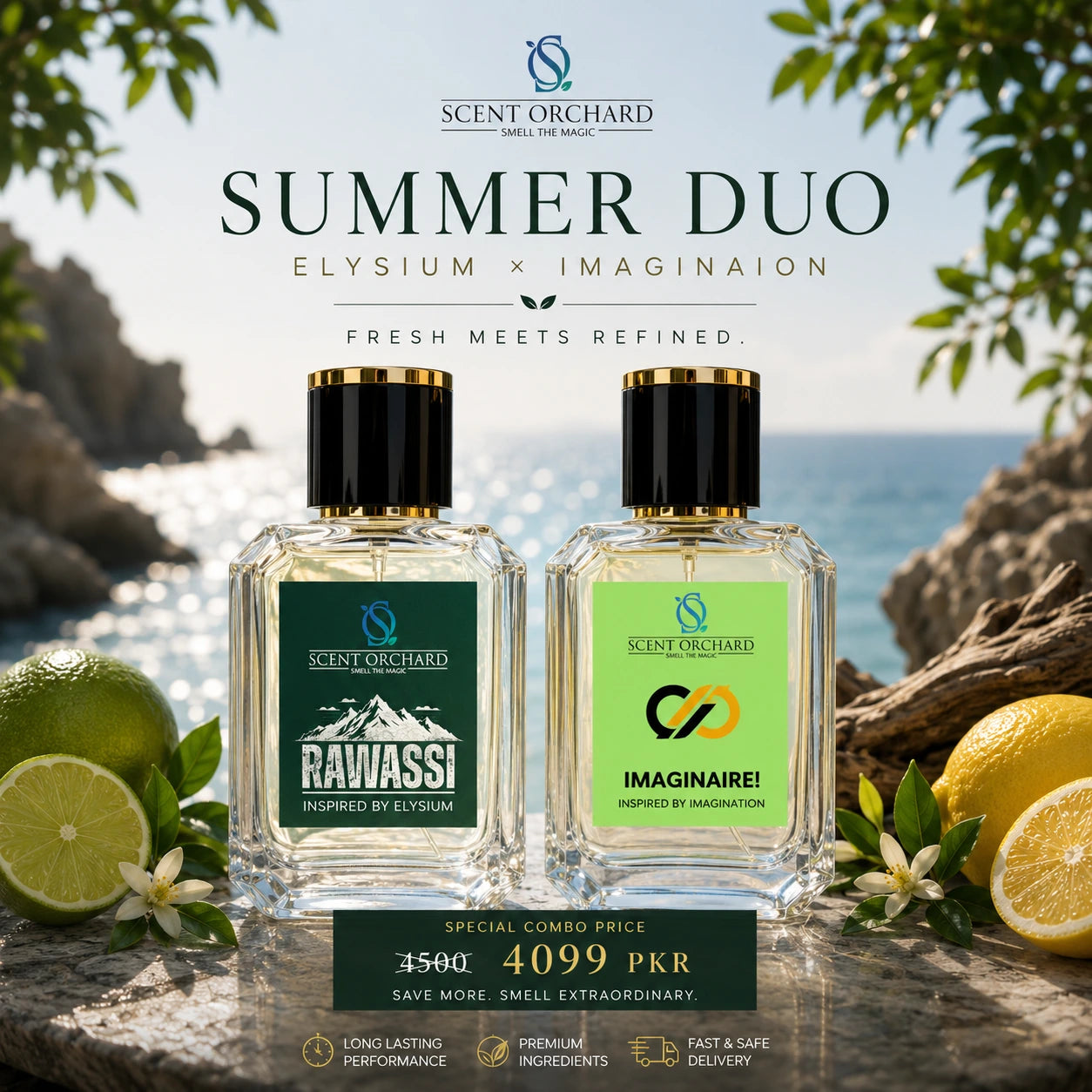 Summer Duo – Fresh Citrus Luxury Set image 0
