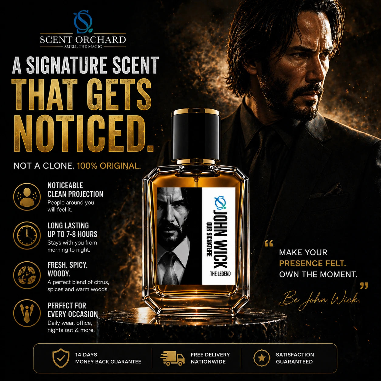Johnwick Perfume – Signature Blend 50 ML by Scent Orchard