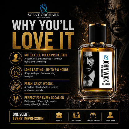Johnwick Perfume – Signature Blend 50 ML by Scent Orchard